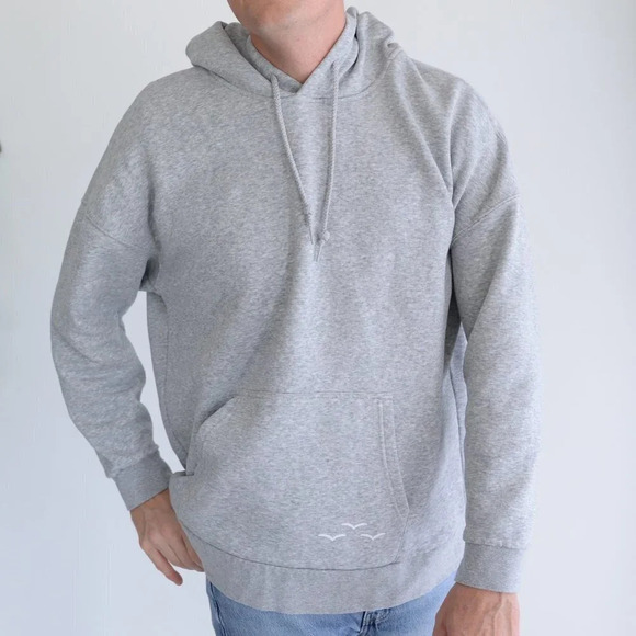 Lazy Pants Long Sleeve Hoodie/ Bunny Hug with Kangaroo Pocket Grey ~size Large - Picture 1 of 15